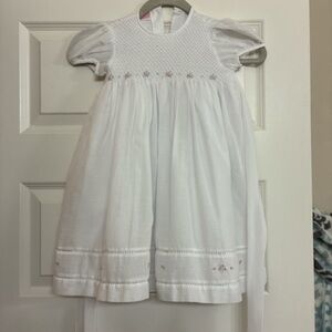 Elegant White Kids Dress